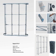 Magnetic POP up stand