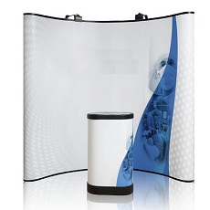 Fabric POP UP display stand