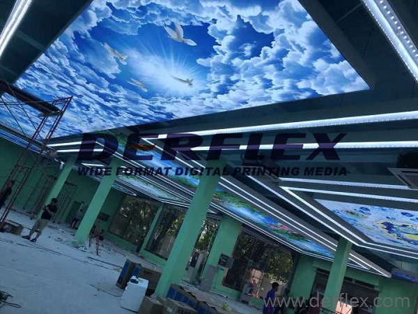 printable PVC ceiling film