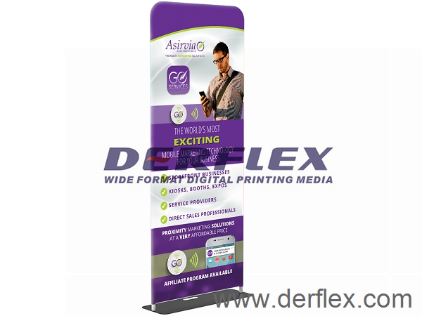 backlit banner textile