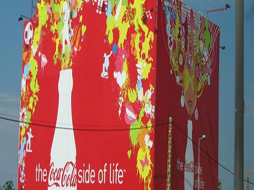 lona frontlit para publicidad exterior