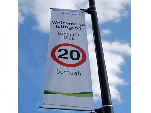 hanging banner, pole banner material