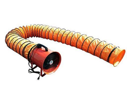 flexible air duct fabric