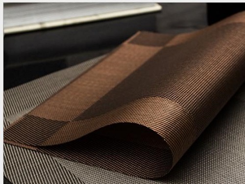 tapis de table en textilène
