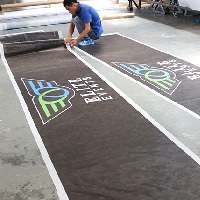 PVC flex banner TELA fabricante