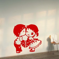 pegatina de pared