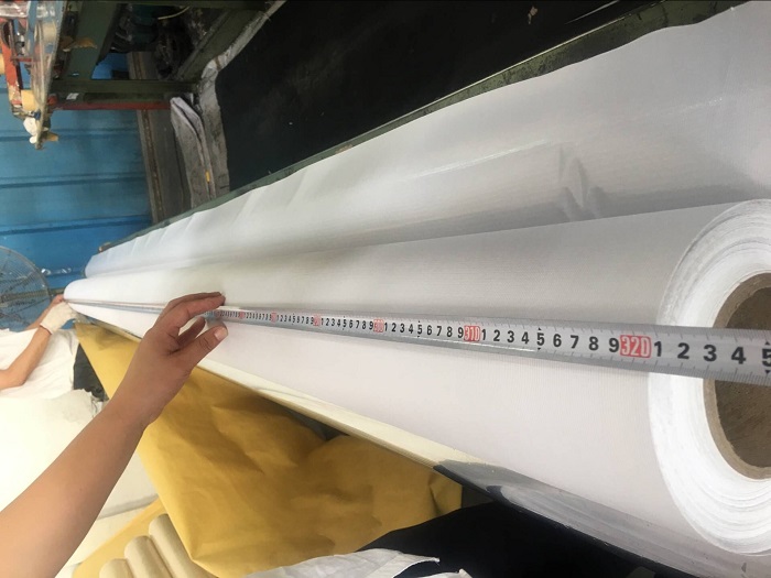 PVC revestido de material de Lado