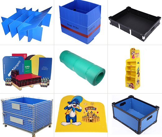 rich color PP hollow sheet