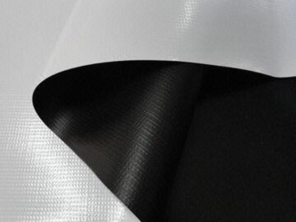 black back banner material