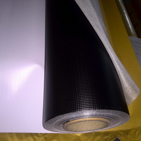 black back banner material