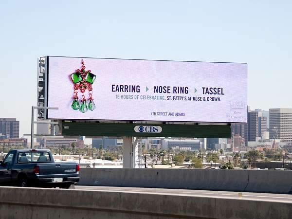 road side billboard banner