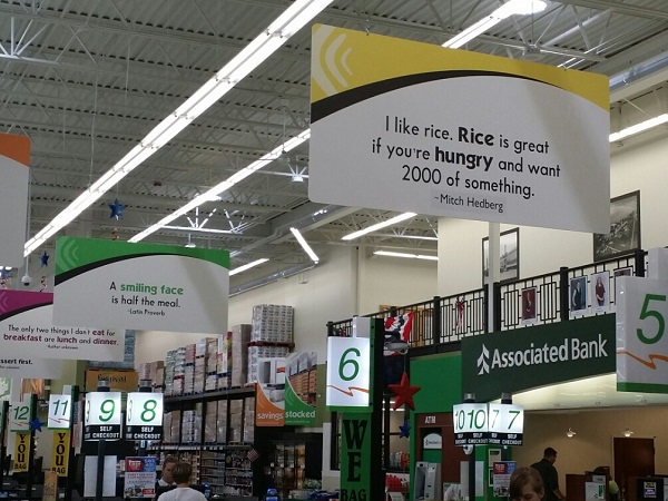 graphic banner material