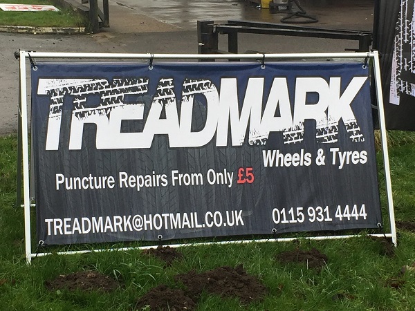 PVC banner stands material