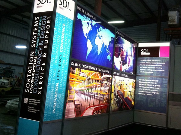 trade show advertising material