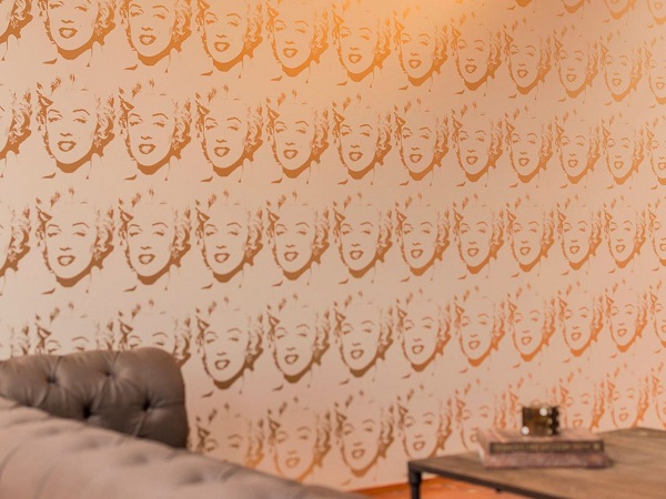 textile wallpaper