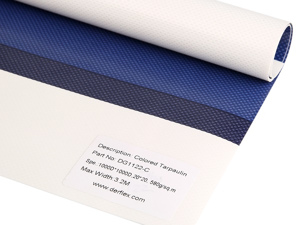 striped tarpaulin