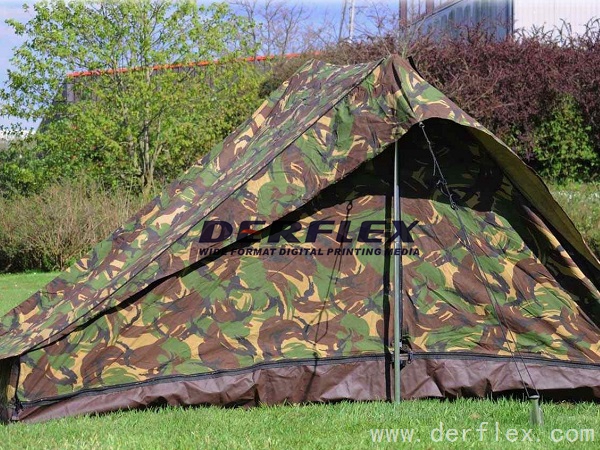 Camouflage PVC tarpaulin 