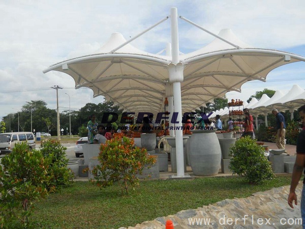 PVC knife coated tarpaulin