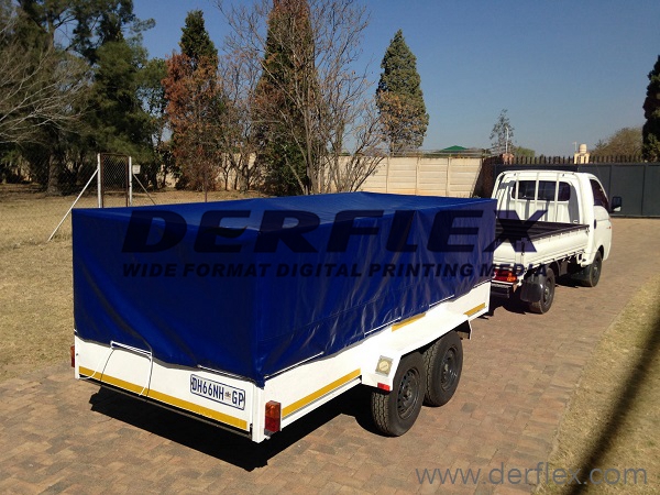 The vehicle covering material