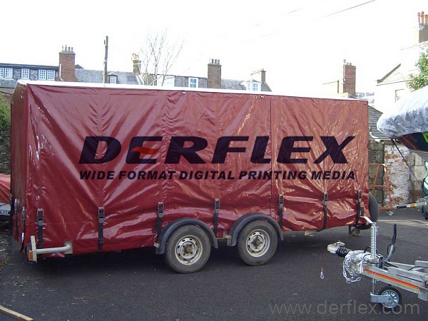 Stockpile cover tarpaulin