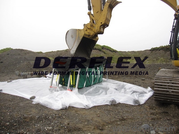 Flexible bulk container bag fabric