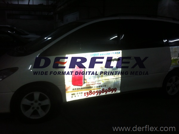 reflective adhesive vinyl film