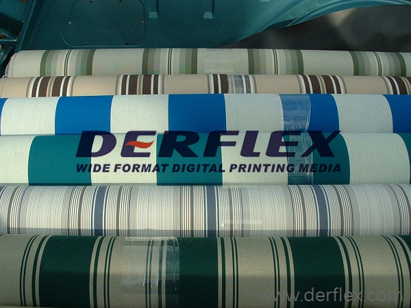 building awnings Fireproof vinyl fabric mesh