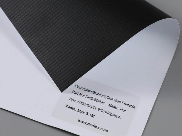 PVC blockout flex banner 