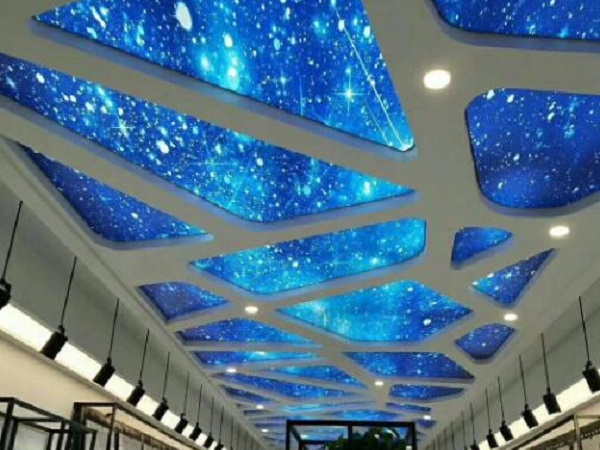 glossy PVC stretch ceiling film