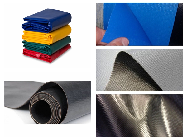 Rubber coated fabrics