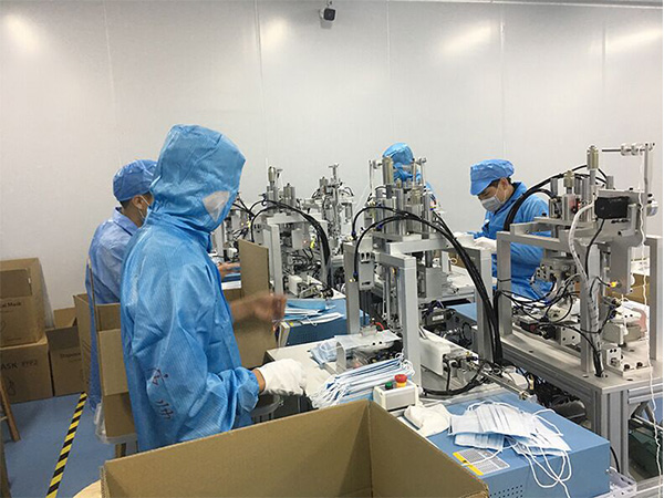 mask production line