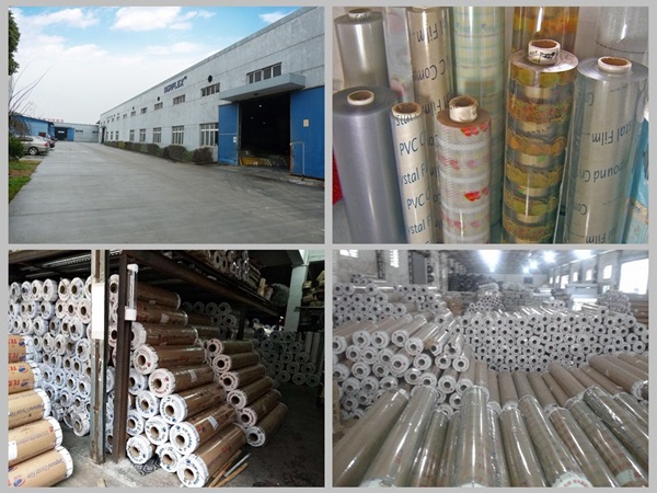 Flexible Crystal-Clear PVC roll