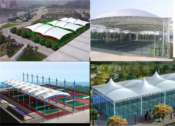 tarpaulin canvas waterproof fabric for PVC Inflatable Membrane Structure China supplier