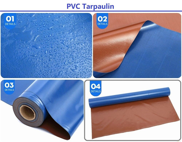 2 colors tarpaulin 