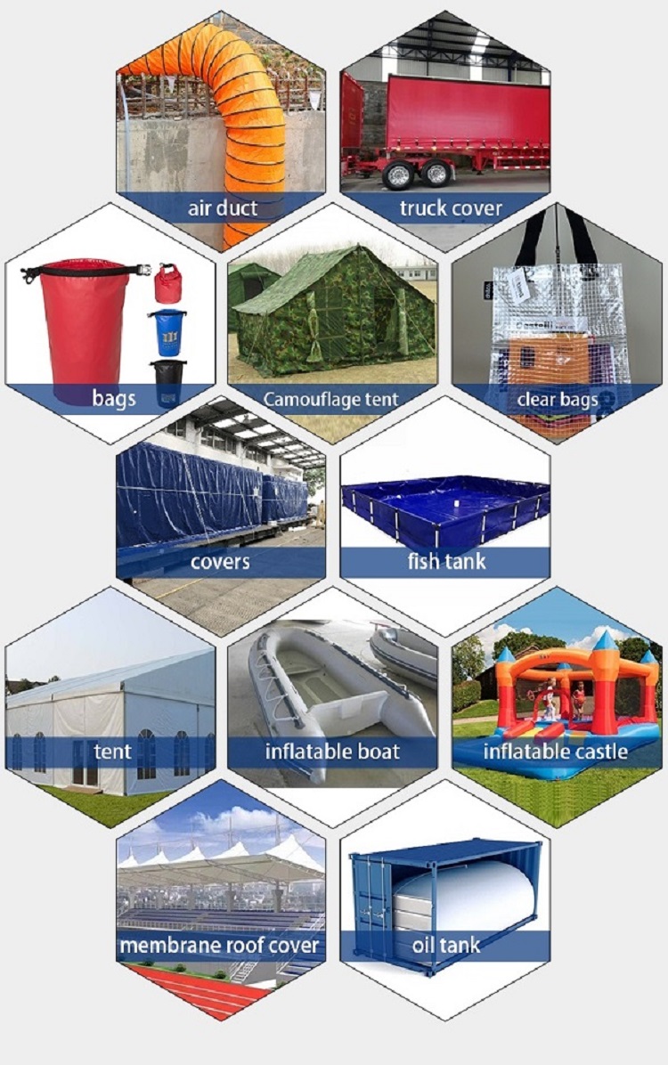 PVC coated textile