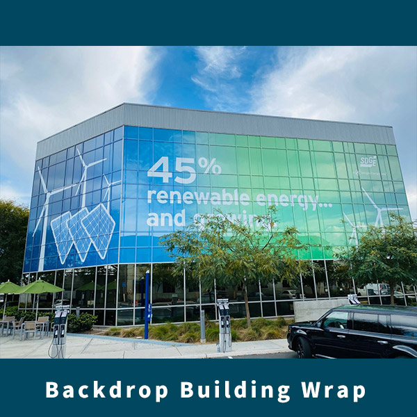 Backdrop Building Wrap