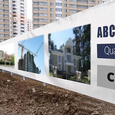 Construction Info Banner