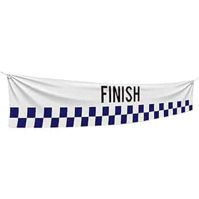 Finish Line Banner Tarps