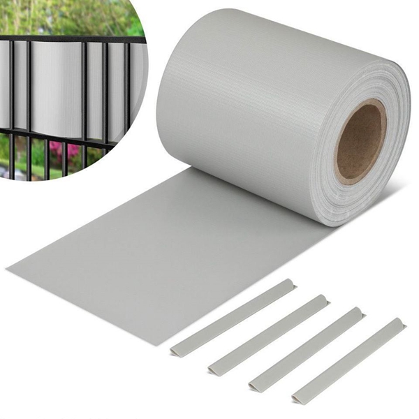 Lona pvc para valla de jardin