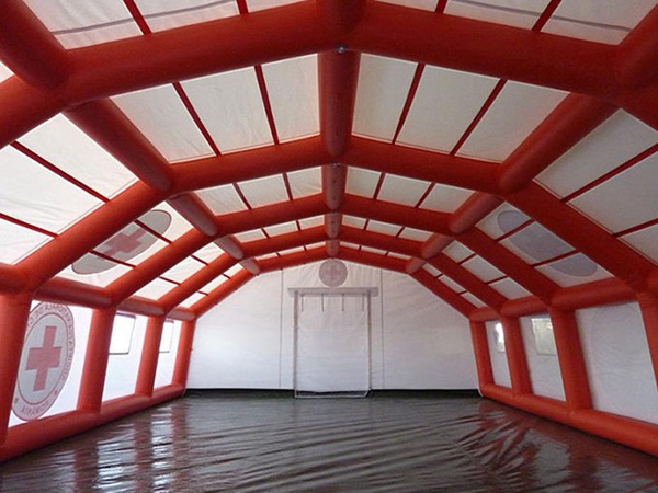Lona pvc impermeable para estructura de membrana inflable