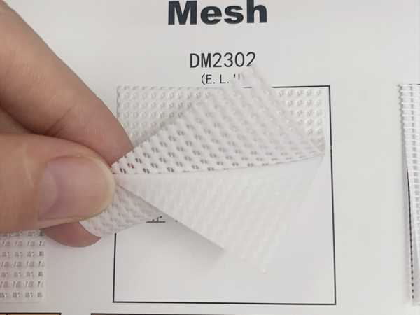 Malla de Poliester y PVC perforada