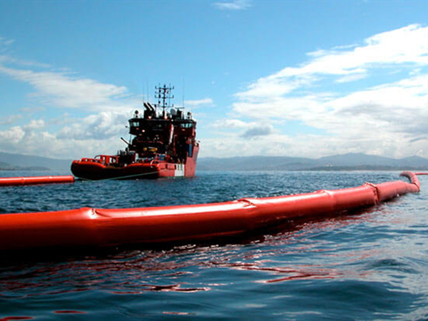 lonas de barreras de contención de Espuma