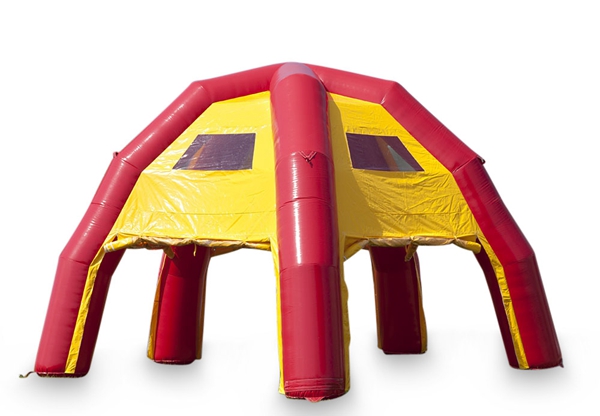 Lona PVC para carpa hinchable araña exterior o interior
