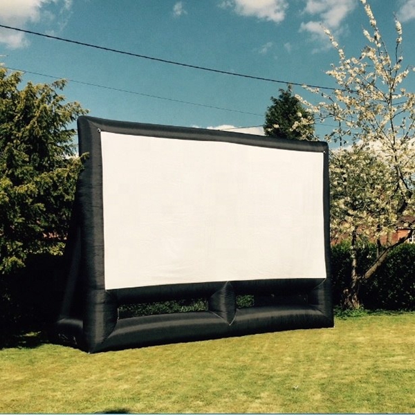 Lona de PVC resistente para pantalla de cine inflable
