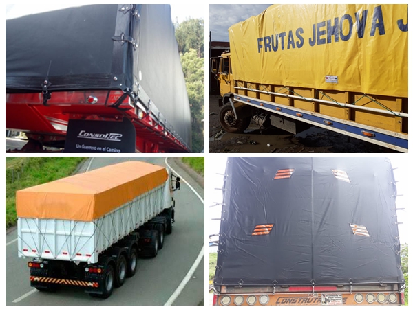 El material de lona de PVC resistente,Lona transparente industrial,Lona camionera