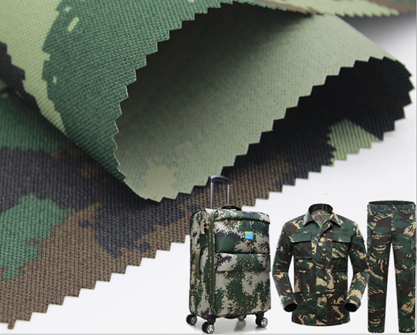 Tela Oxford estampado de camuflaje 1000D 300g