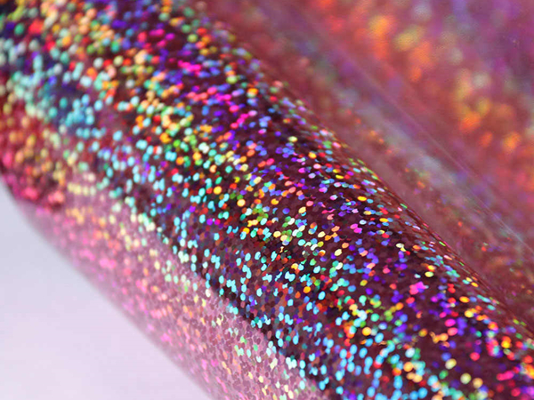 Vinilo adhesivo holográfico para manualidades