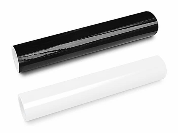 VINIL BLANCO NEGRO BRILLANTE