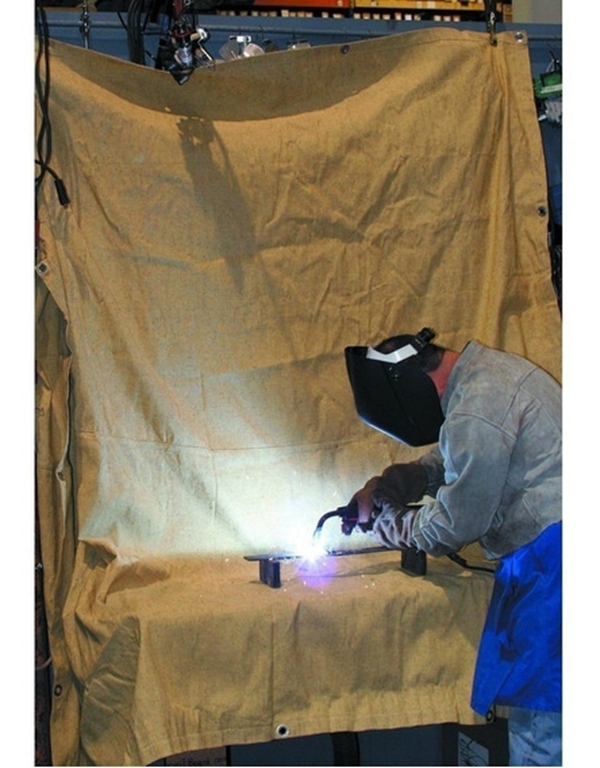 Lona PVC resistente a alta temperatura para panel de soldadura
