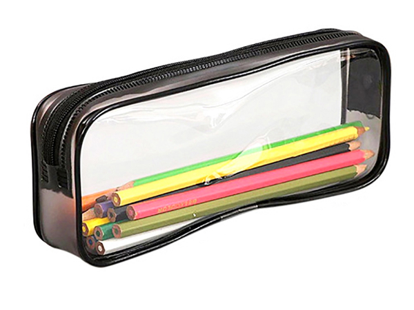 flexible de pvc láminas de plástico transparente para bolsa lápices